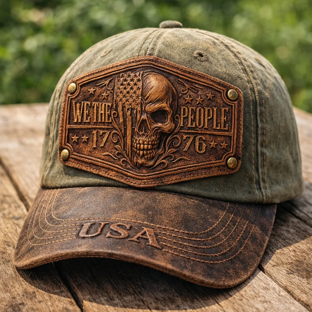Retro American 250th Anniversary Printed Hat
